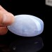 30-40g Massage SPA Relax Stone Blue Chalcedony Natural Crystal Agate Energy Stone