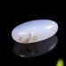 30-40g Massage SPA Relax Stone Blue Chalcedony Natural Crystal Agate Energy Stone