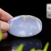 60-70g Massage SPA Relax Stone Blue Chalcedony Natural Crystal Agate Energy Stone