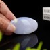 60-70g Massage SPA Relax Stone Blue Chalcedony Natural Crystal Agate Energy Stone