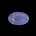 10-15g 1.5" Blue Chalcedony Palm Worry Stone Natural Crystal Quartz Healing