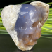 Original 3'' Geode Crystal Skull Chalcedony Jasper Carved Skull Reiki Healing Decoration Gift