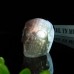 3" Realistic Skull Hand Carved Fluorite Agate Quartz Stone Natural Crystal Statue Healing Sculpture