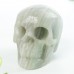 2.2" Skull Fluorite Quartz Stone Carved Natural Crystal Chakra Healing Statue Stone Sculpture