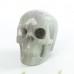 2.2" Skull Fluorite Quartz Stone Carved Natural Crystal Chakra Healing Statue Stone Sculpture