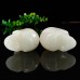 1.73" Skull Pink Quartz Stone Hand Carved Natural Crystal Chakra Healing Statue Stone Sculpture