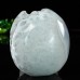 3" Skull Agate Quartz Geode Druse Clust Hand Carved Natural Crystal Stone Statue