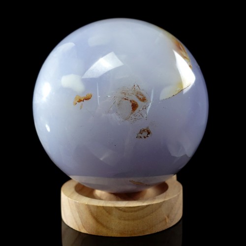 130mm Blue Chalcedony Sphere Energy Ball Natural Chakra Healing Crystal