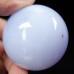 Wholesale 30mm-60mm Blue Chalcedony Sphere Energy Ball Natural Crystal Statue Healing 1KG