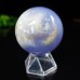 Wholesale 30mm-60mm Blue Chalcedony Sphere Energy Ball Natural Crystal Statue Healing 1KG