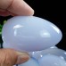 Wholesale Blue Chalcedony Egg Healthy Energy Stone Natural Crystal Healing Meditation 1KG