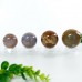 Wholesales 50mm-65mm Chalcedony Jasper Sphere Energy Ball Natural Crystal Statue Healing 1KG