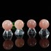 Wholesales 20mm-45mm Pink Rose Quartz Sphere Energy Ball Natural Crystal Statue Healing 1KG