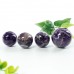 Wholesales 30mm-50mm Amethyst Quartz Sphere Energy Ball Natural Crystal Statue Healing 1KG