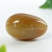 Wholesale Yellow Chalcedony Egg Energy Stone Natural Crystal Healing Meditation 1KG