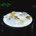 Wholesale 30/40mm Moon Hand Carved Chalcedony Agate Natural Crystal Quartz DIY Craft 1KG