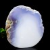 1114g 2.46LB 6.7" Blue Chalcedony Cigarette Ashtray Container Natural Crystal