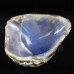 4.5" 389g Stone Bowl Carved Natural Blue Chalcedony Gemstone Container Art Decor