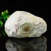 4.3" Natural Yellow Chalcedony Jasper Hand Carved Bowl Home Decor Reiki Healing