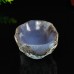 3.9" Natural Blue Chalcedony Hand Carved Bowl Home Decor Reiki Healing