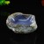 3.7" Natural Blue Chalcedony Hand Carved Bowl Home Decor Reiki Healing