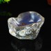 3.7" Natural Blue Chalcedony Hand Carved Bowl Home Decor Reiki Healing