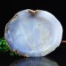 1000g 6.7" Natural Blue Chalcedony Cigarette Ashtray Container Natural Crystal