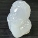 New Crystal Blue Chalcedony Cute Baby Angel Figurine Hand Carved Natural Quartz Crystal Reiki Healing Office Ornament