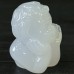 New Crystal Blue Chalcedony Cute Baby Angel Figurine Hand Carved Natural Quartz Crystal Reiki Healing Office Ornament