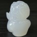 New Crystal Blue Chalcedony Cute Baby Angel Figurine Hand Carved Natural Quartz Crystal Reiki Healing Office Ornament